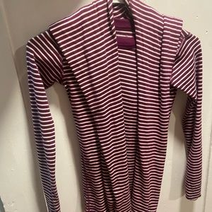 Hanna Anderson 2 piece plum pj set